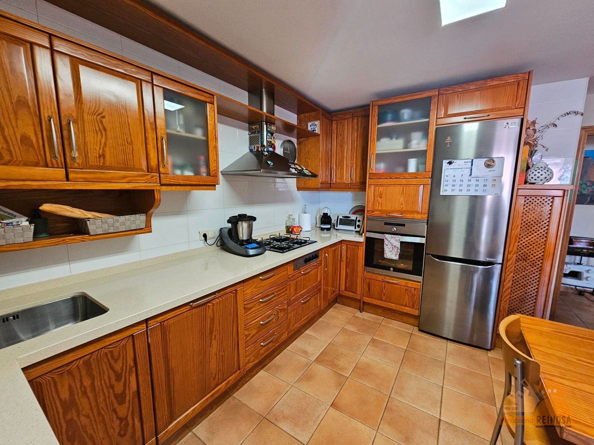 Kitchen of Single-family semi-detached for sale in Molina de Segura  with Air Conditioner, Heating and Private garden