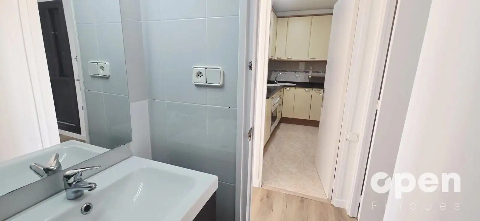Küche von Wohnung zum Verkauf in Terrassa mit Heizung und Parkett