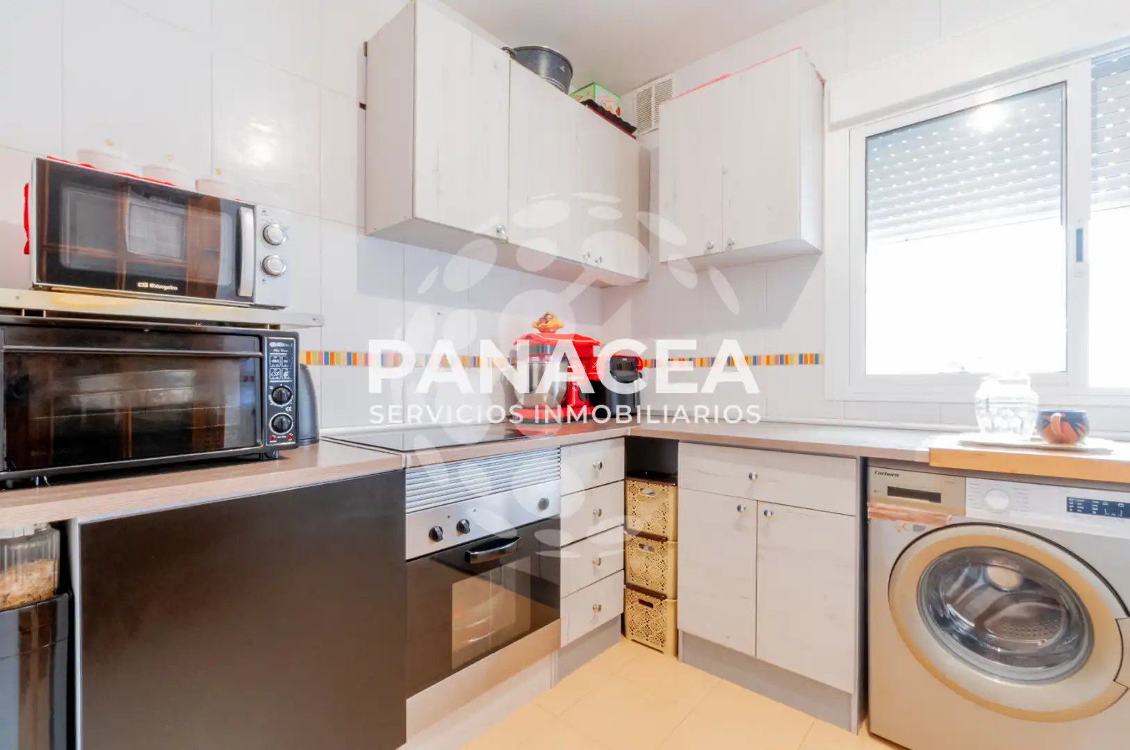 Cocina de Piso en venta en Roquetas de Mar con Amueblado, Horno y Lavadora