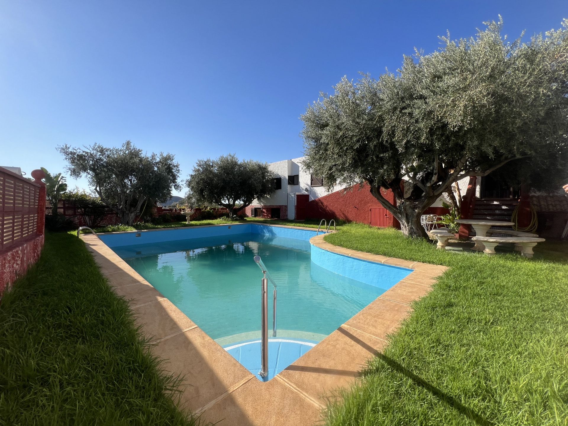 Piscina de Casa o xalet en venda en Enix amb Jardí privat, Terrassa i Piscina