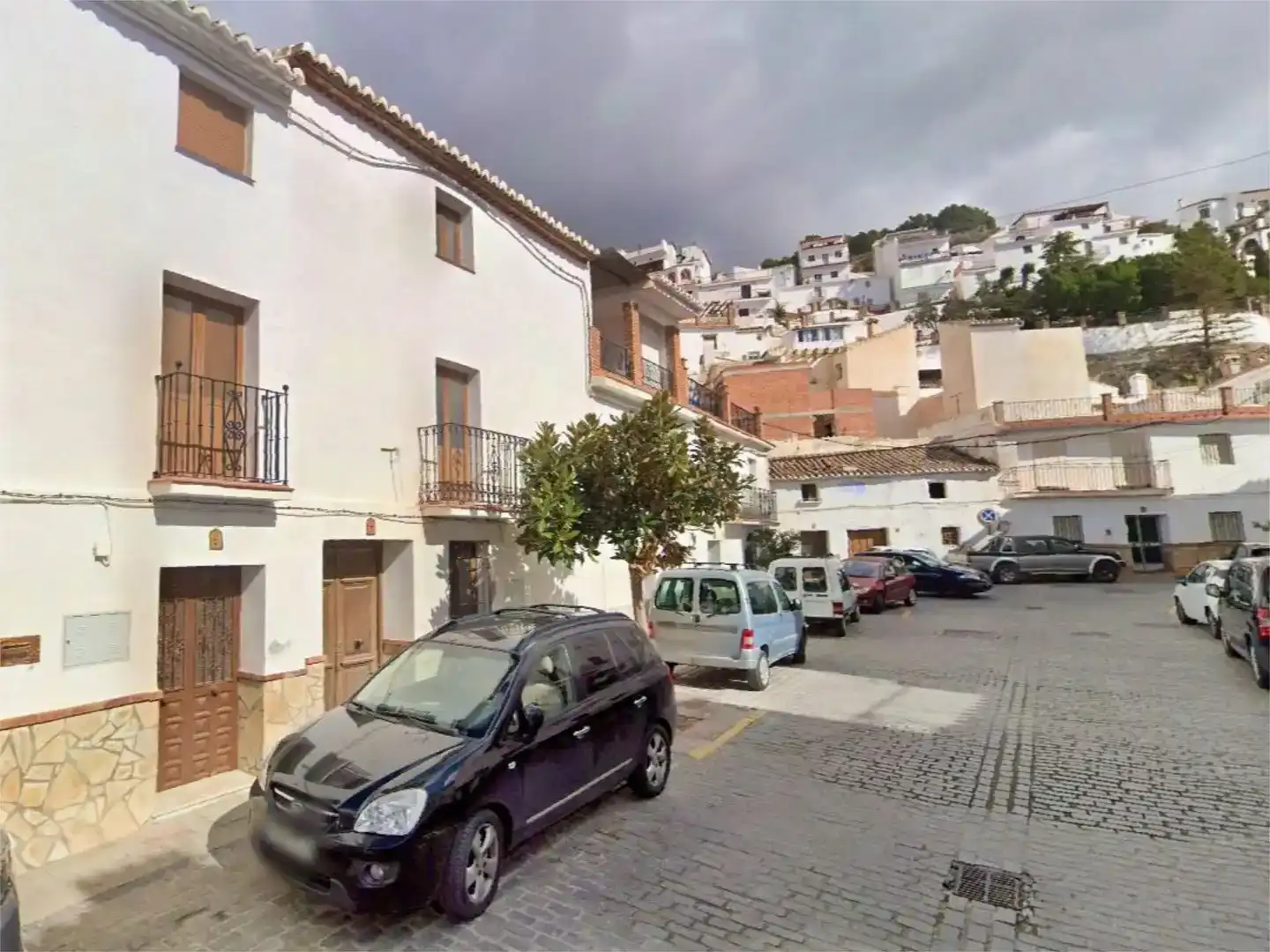 Vista exterior de Piso en venta en Canillas de Aceituno con Balcón