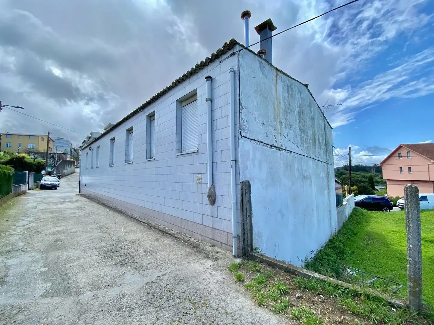 Vista exterior de Casa o chalet en venta en A Coruña Capital  con Trastero