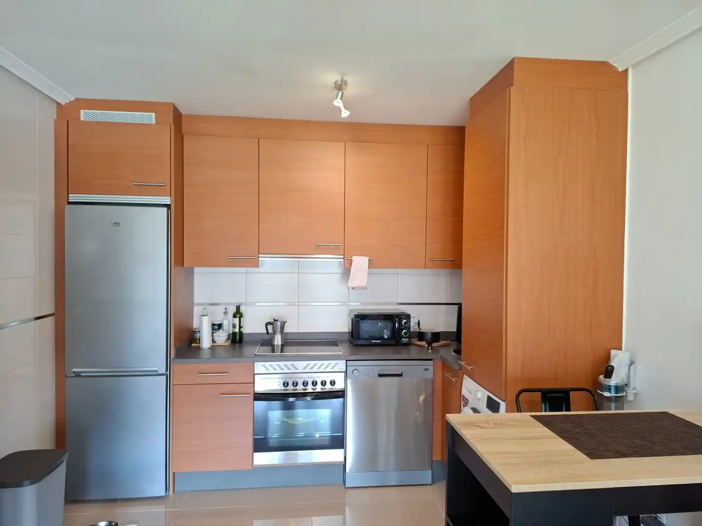 Cocina de Ático en venta en Viveiro con Terraza, Trastero y Amueblado