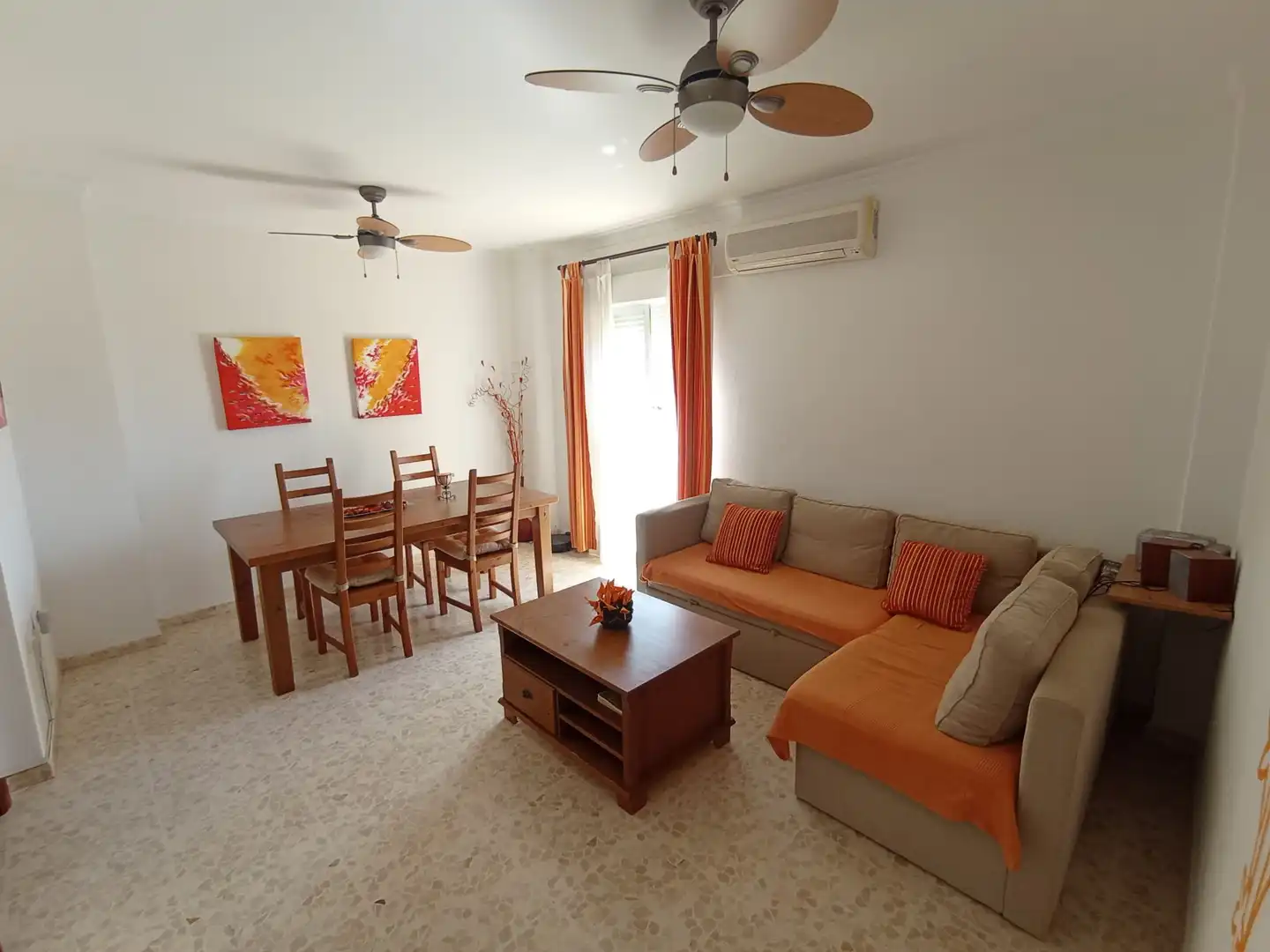 Sala de estar de Piso en venta en Chipiona con Calefacción