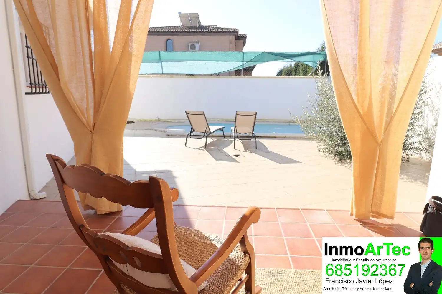 Terrace of Houses for sale in Fuente Vaqueros  with Swimming Pool and Furnished