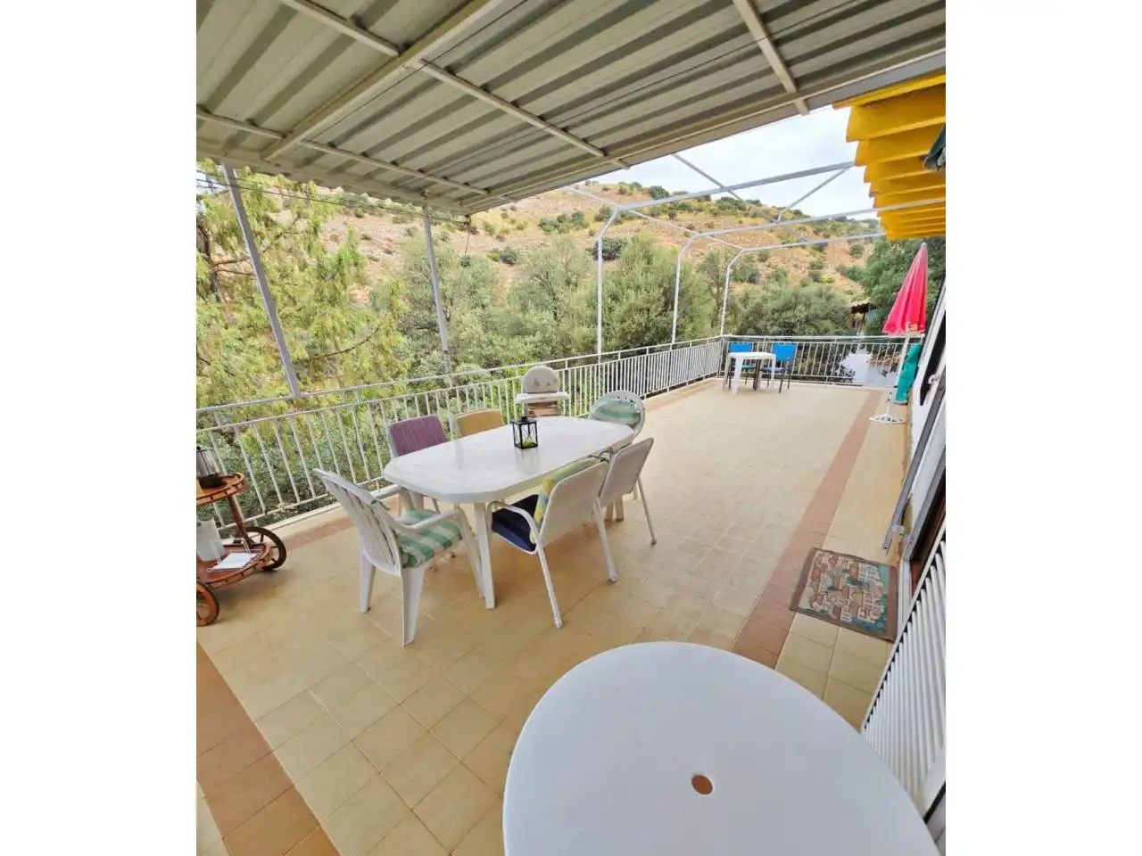 Terrassa de Finca rústica en venda en Ossa de Montiel amb Jardí privat i Terrassa
