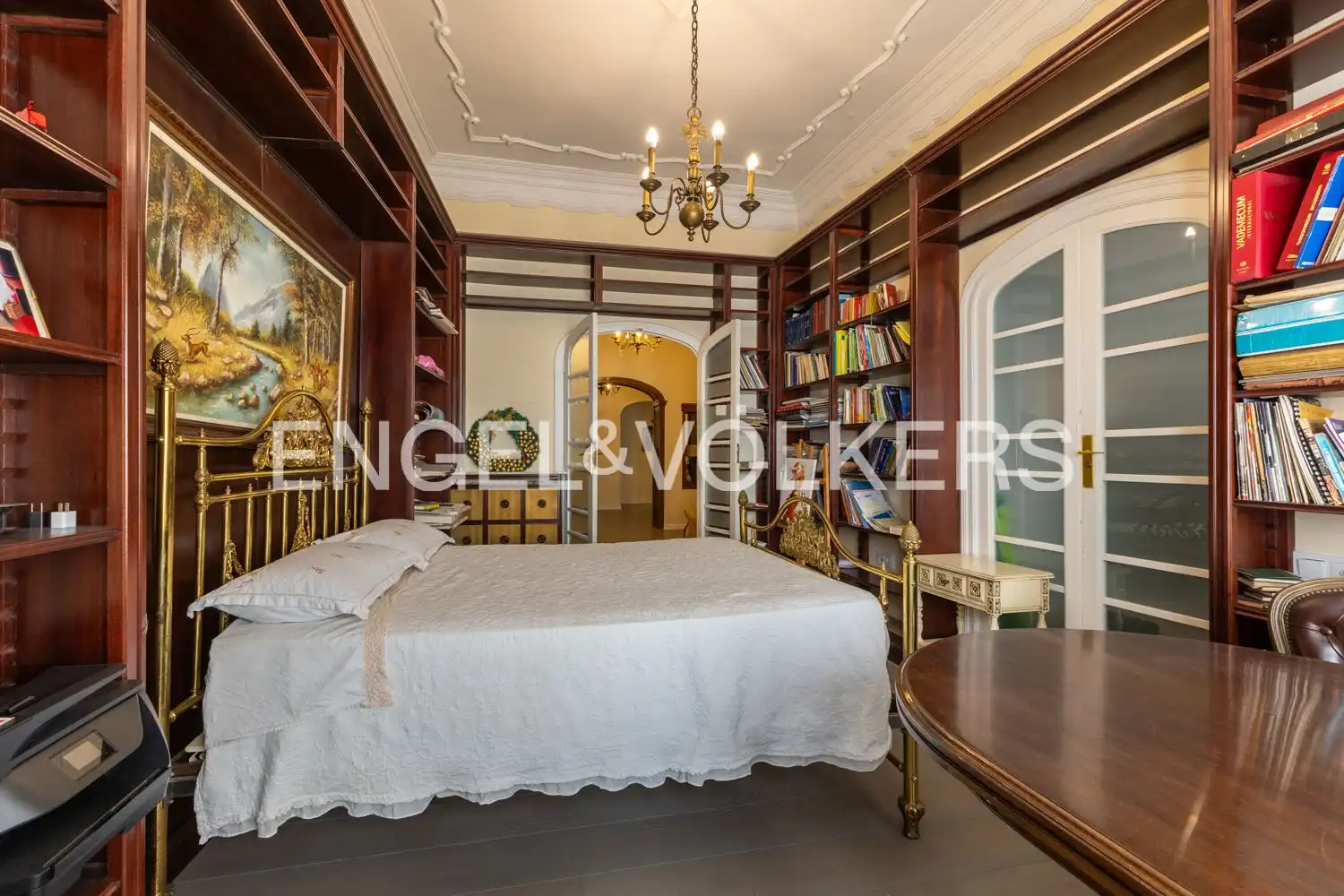 Schlafzimmer von Wohnung zur Miete in Valencia mit Heizung