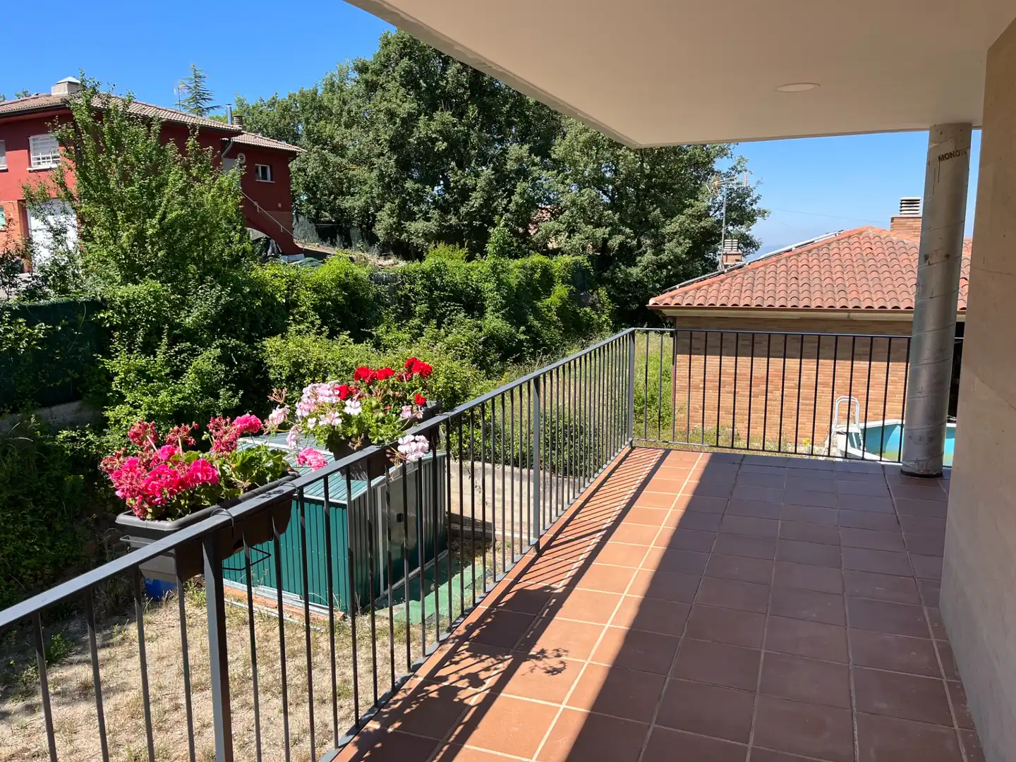 Terrassa de Casa o xalet en venda en Moià amb Calefacció, Jardí privat i Terrassa