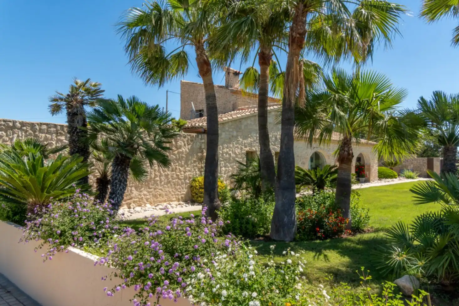 Vista exterior de Finca rústica en venta en Benissa con Aire acondicionado, Calefacción y Jardín privado