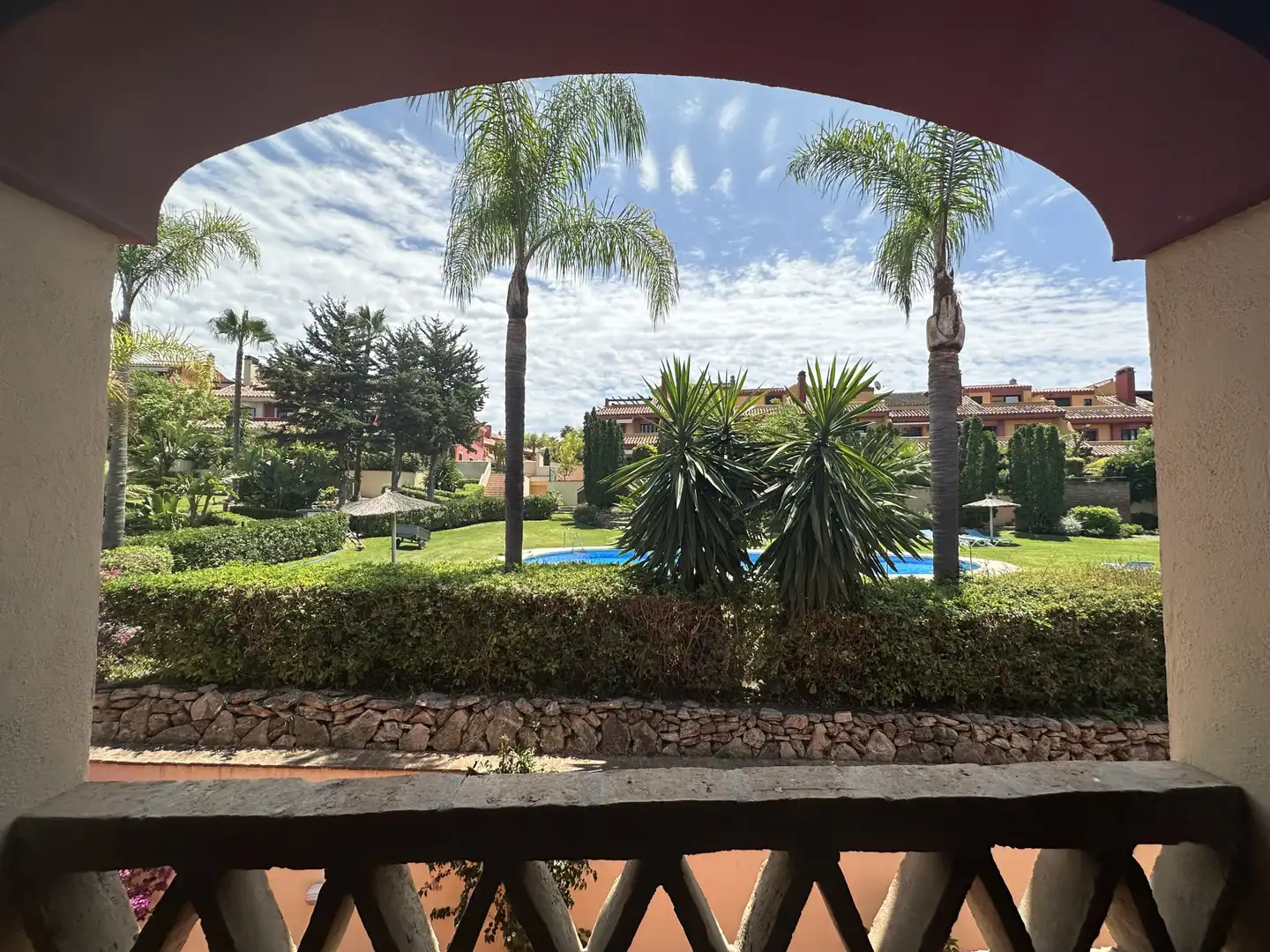 Jardí de Casa adosada de lloguer en Marbella amb Aire condicionat, Jardí privat i Terrassa