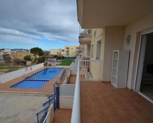 Swimming pool of Flat for sale in Sant Jaume d'Enveja  with Air Conditioner, Terrace and Community pool