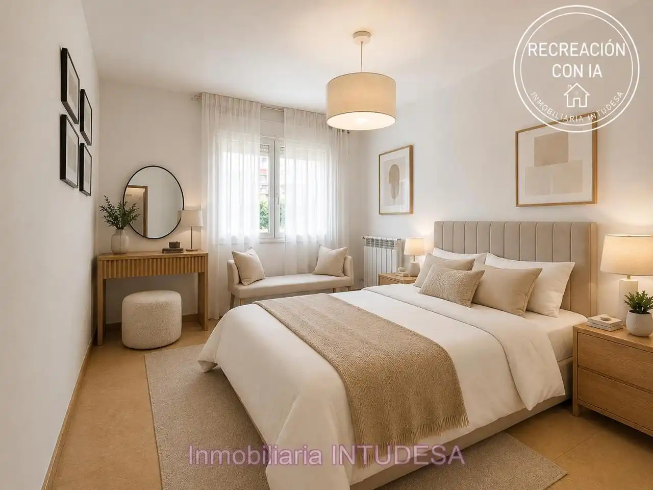 Bedroom of Flat for sale in Tudela  with Heating, Storage room and Balcony