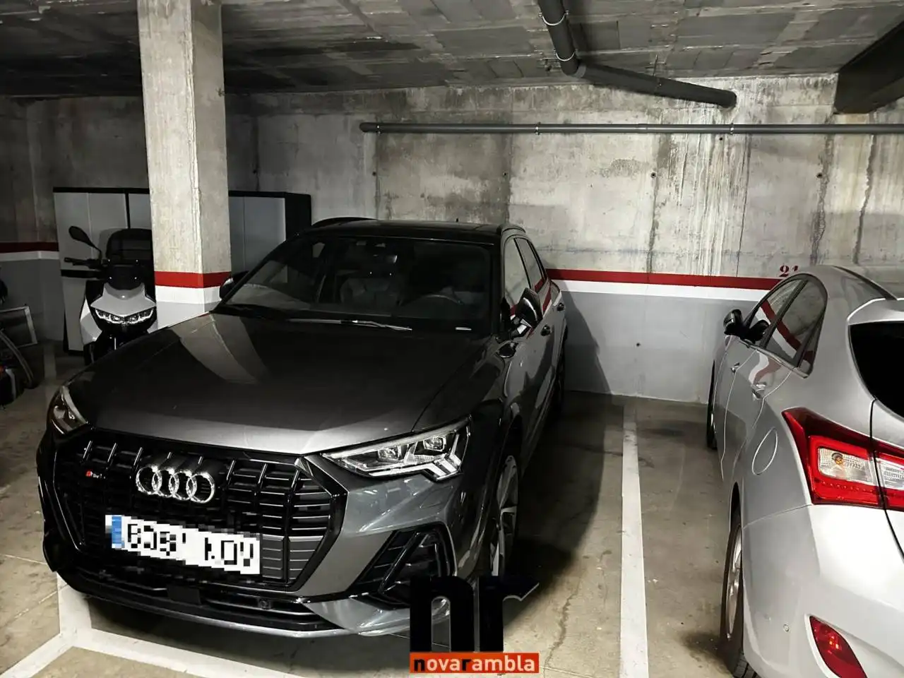 Parking of Flat for sale in Ripollet  with Air Conditioner, Heating and Balcony