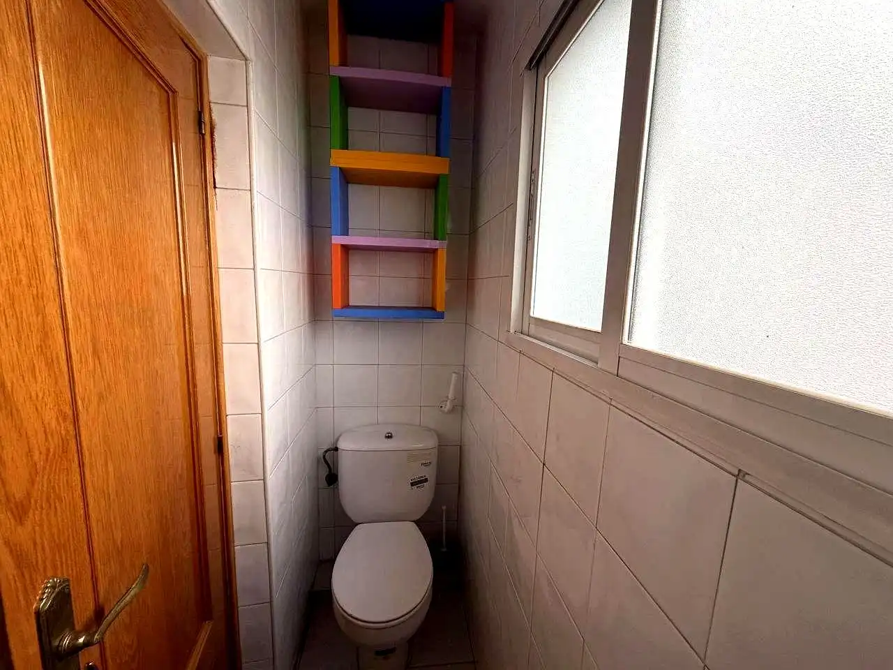 Baño de Piso de alquiler en Madrid con Aire acondicionado, Calefacción y Parquet