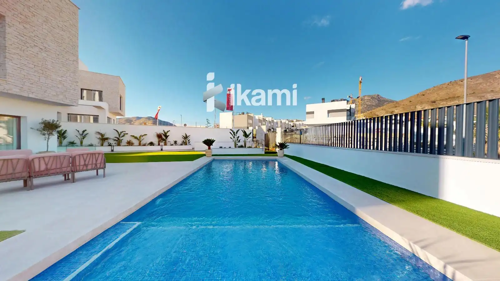 Swimming pool of Houses for sale in Finestrat  with Air Conditioner, Heating and Swimming Pool