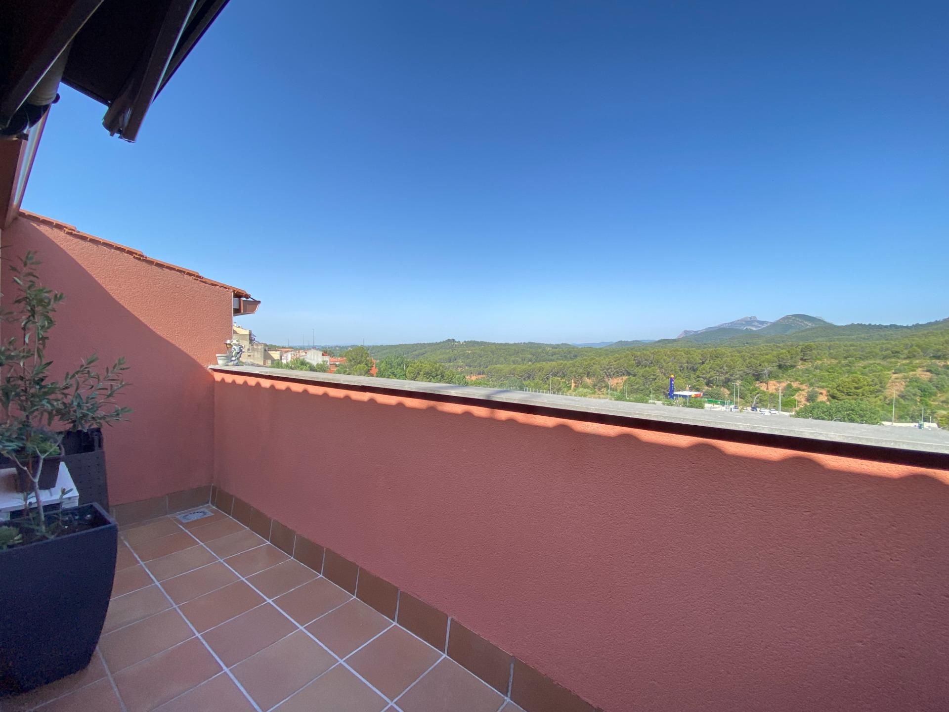 Terrace of Duplex for sale in Viladecavalls  with Air Conditioner, Parquet flooring and Terrace