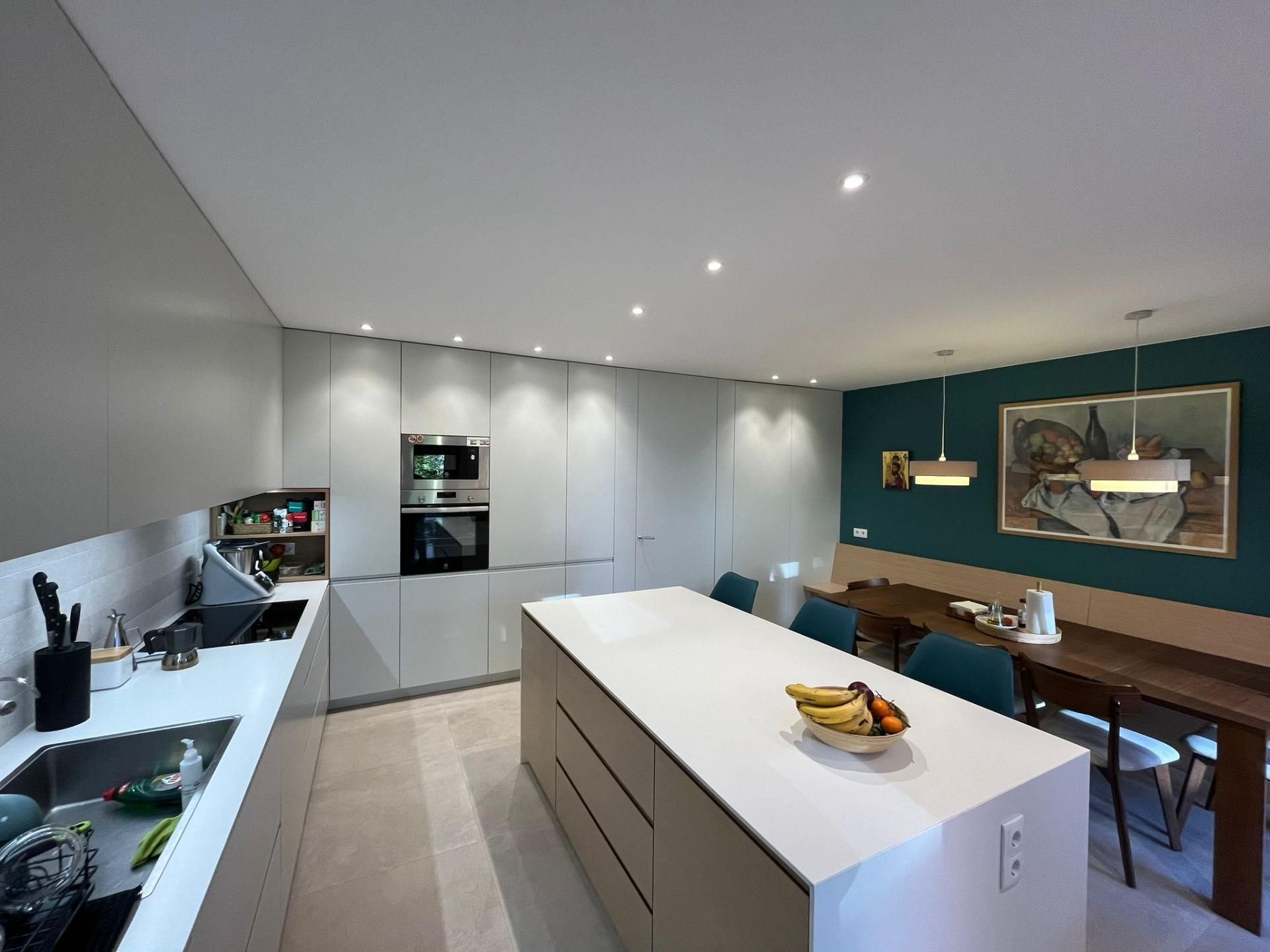 Cuina de Casa adosada en venda en Santpedor amb Jardí privat i Balcó