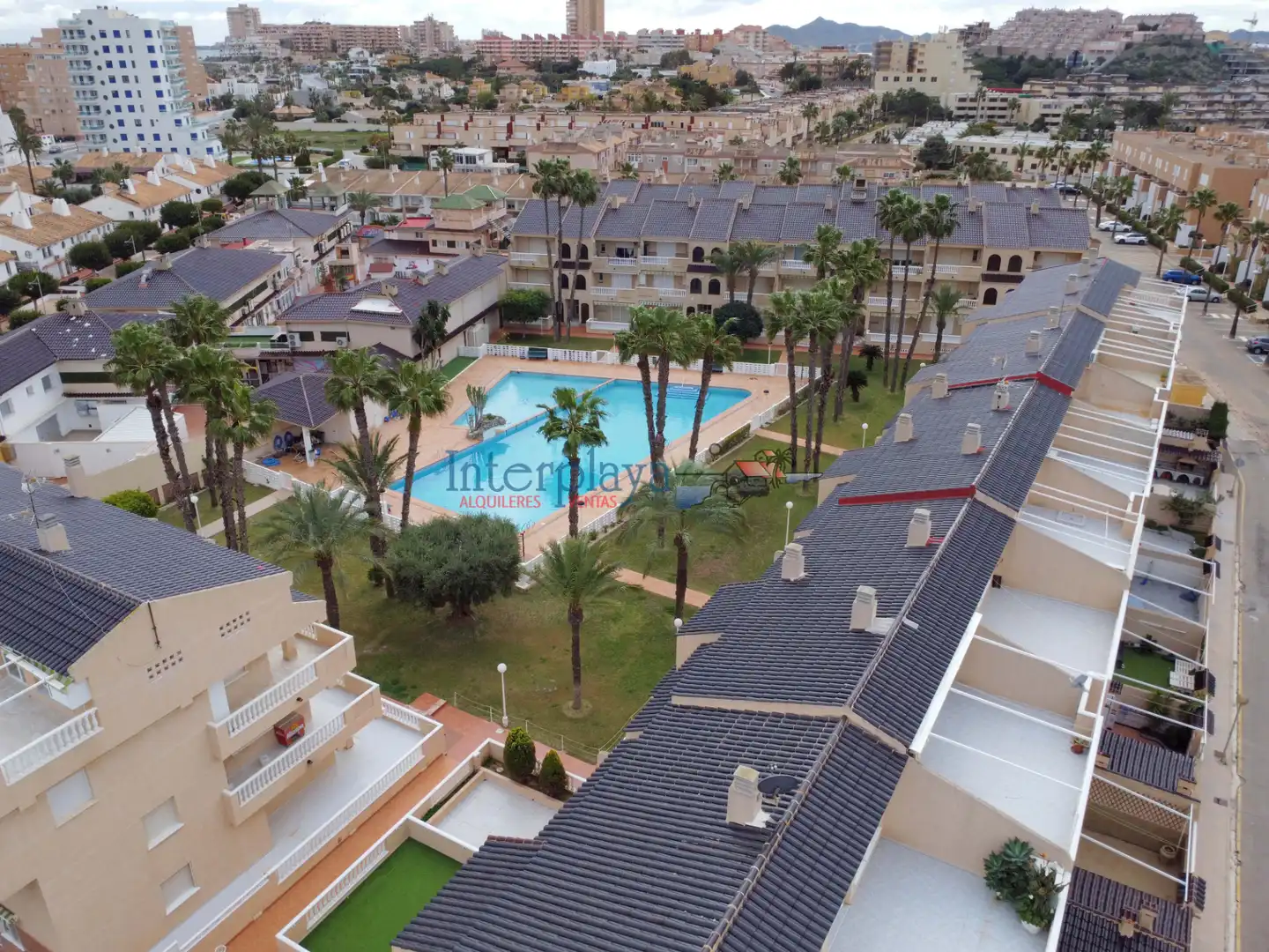 Exterior view of Apartments for sale in La Manga del Mar Menor  with Terrace, Furnished and Balcony