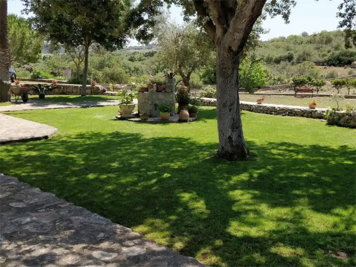 Garden of Houses for rent in Manacor  with Air Conditioner, Private garden and Storage room