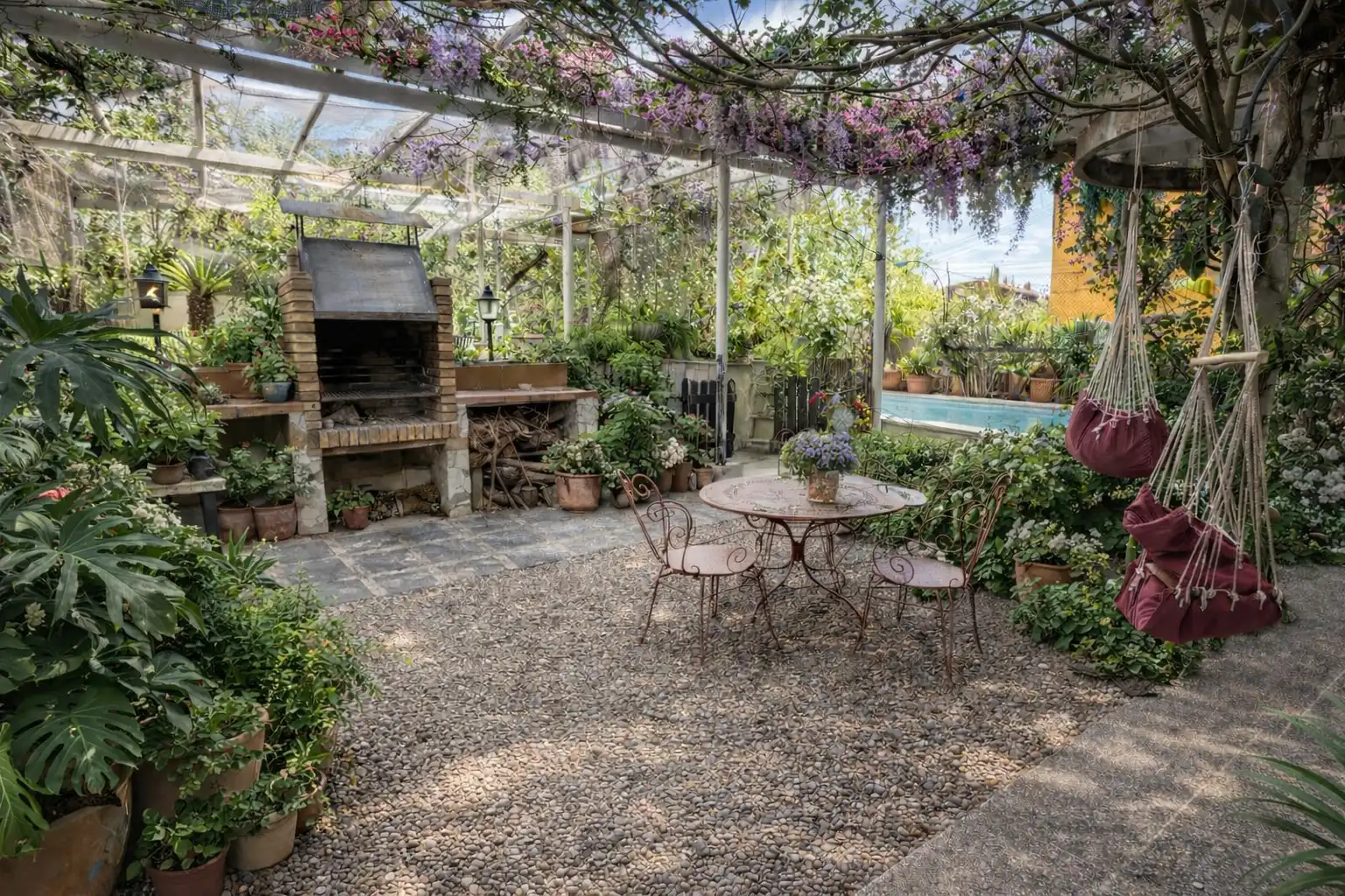 Terrassa de Casa o xalet en venda en  Tarragona Capital amb Jardí privat, Terrassa i Piscina