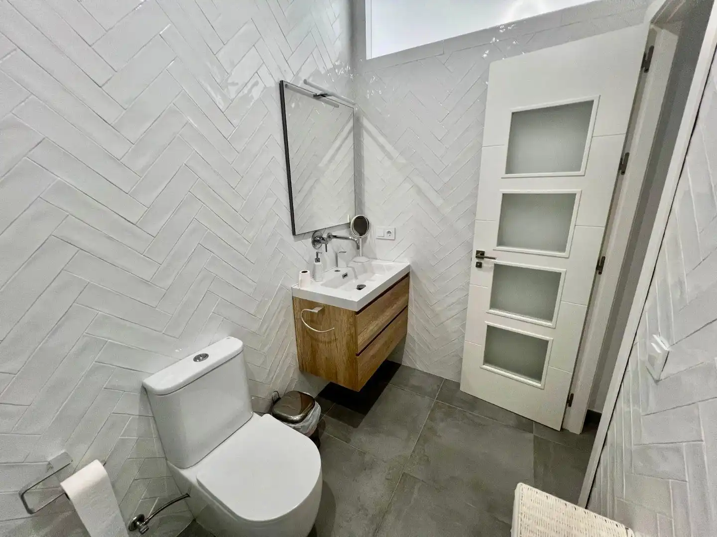 Bathroom of Houses for rent in Almonte  with Air Conditioner, Private garden and Terrace
