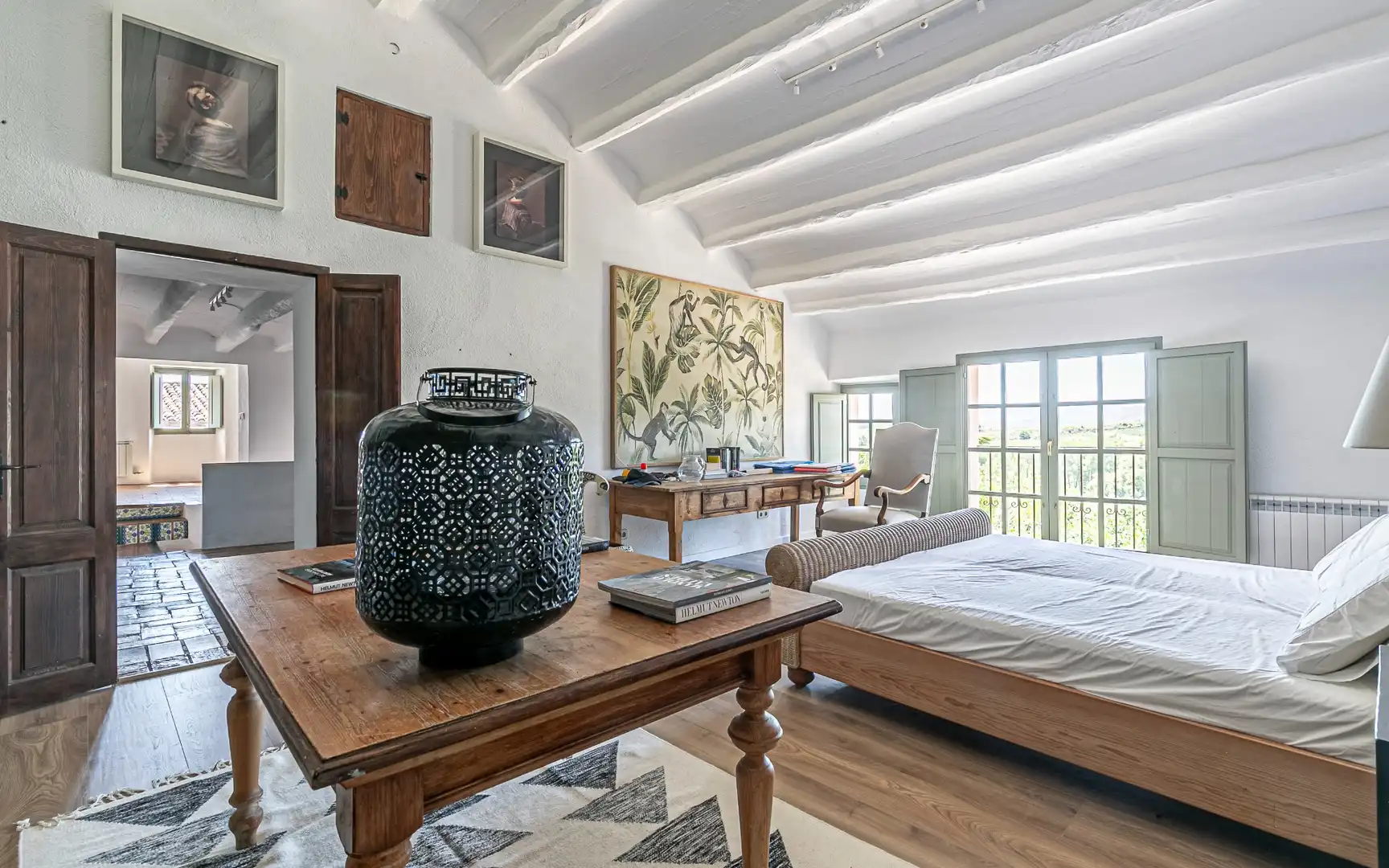 Schlafzimmer von Country house zum Verkauf in Torrelles de Foix mit Heizung, Privatgarten und Terrasse