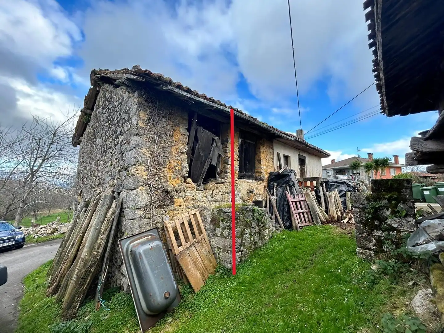 Vista exterior de Casa o chalet en venta en Parres