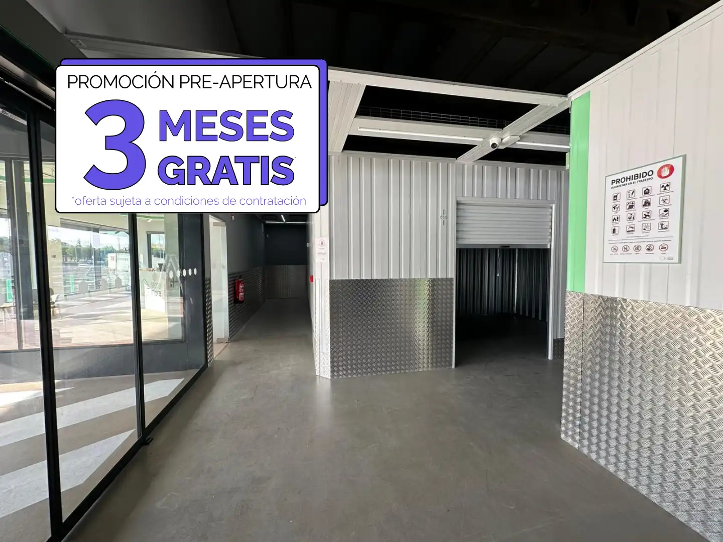 Storage room for rent in Madrid  with Alarm