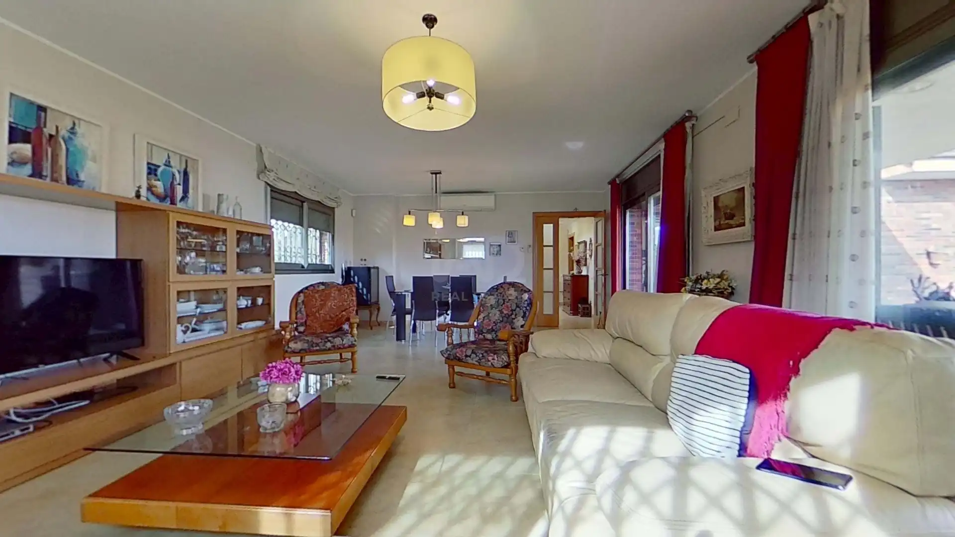 Sala d'estar de Casa o xalet en venda en El Vendrell amb Aire condicionat, Calefacció i Terrassa