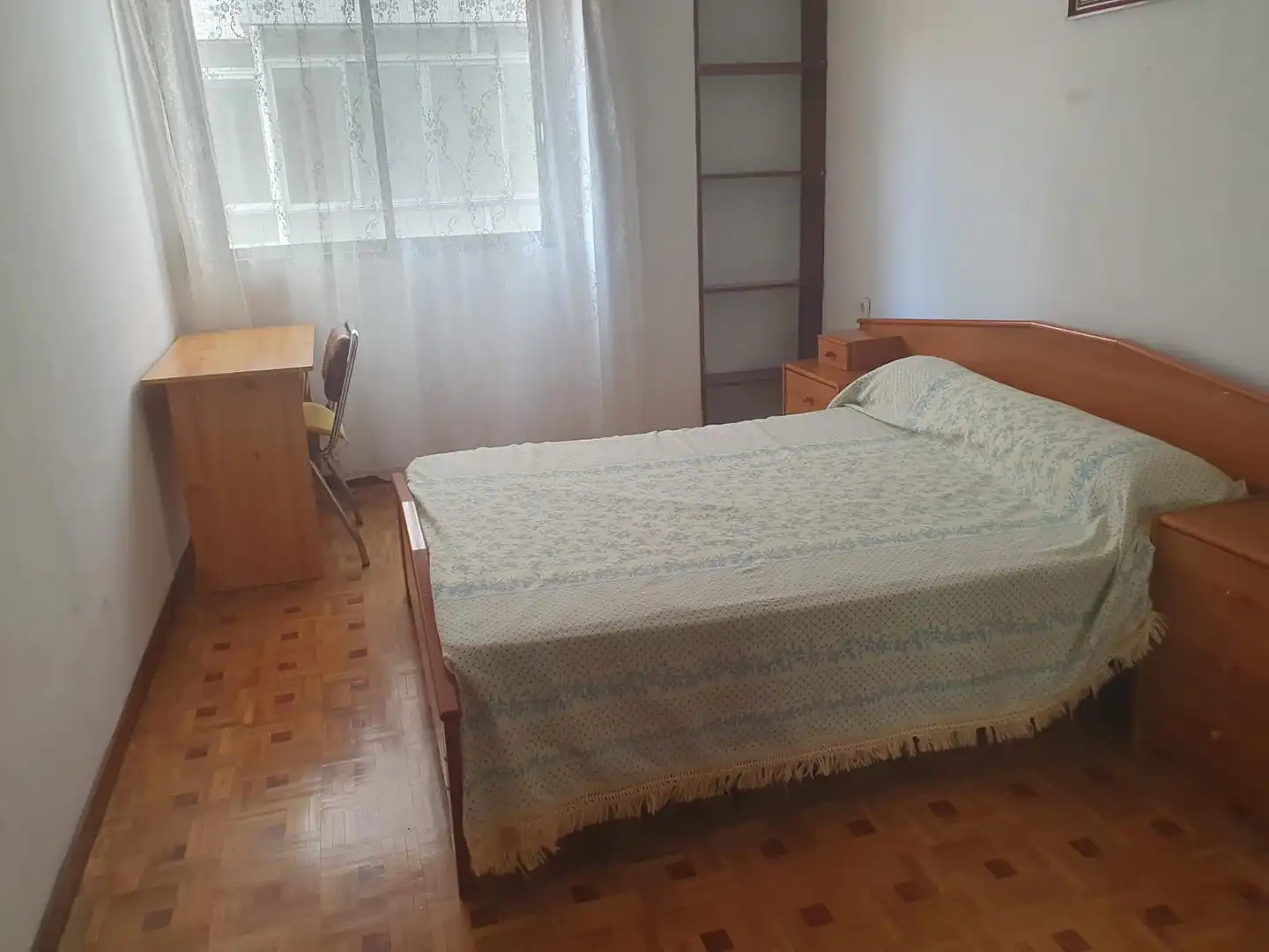 Schlafzimmer von Wohnung zum Verkauf in León Capital  mit Heizung, Parkett und Terrasse