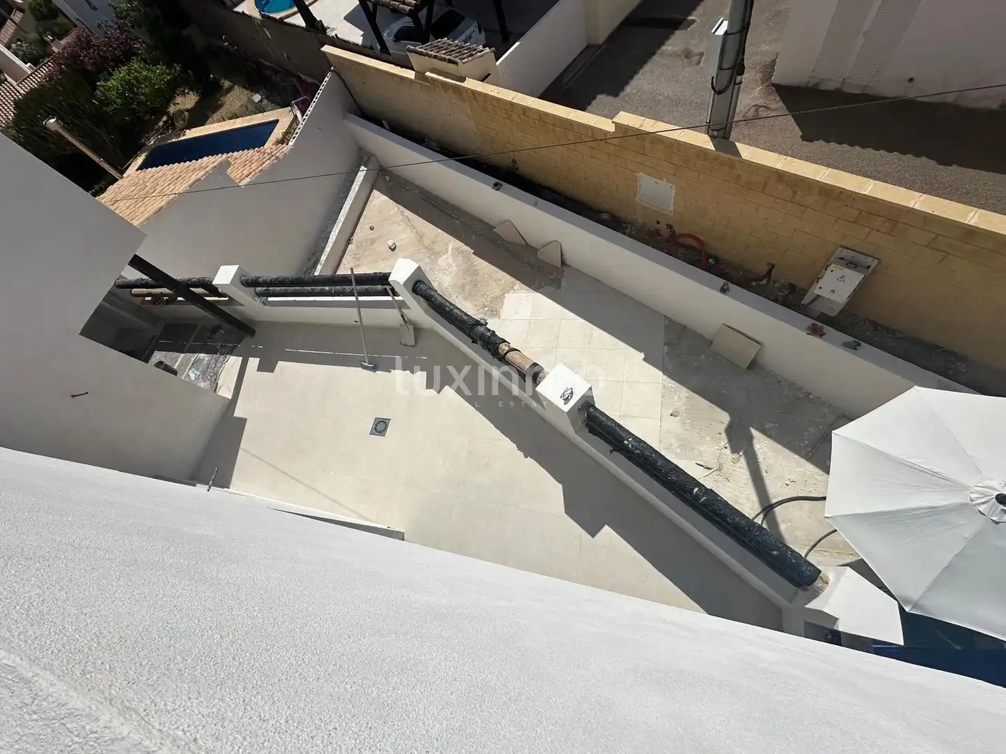 Exterior view of Houses for sale in L'Alfàs del Pi  with Air Conditioner, Heating and Terrace