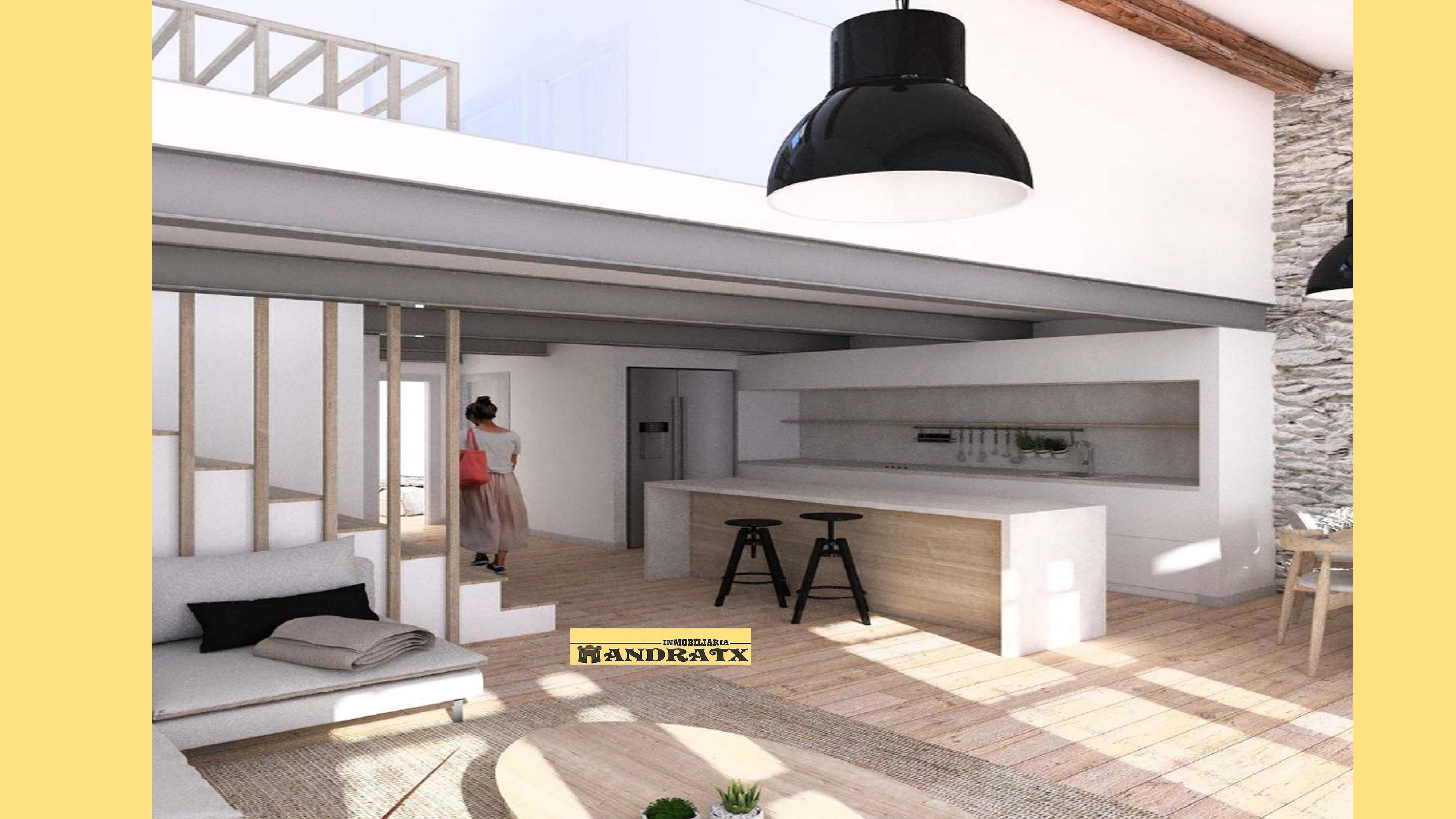 Kitchen of Flat for sale in Ferrol  with Heating