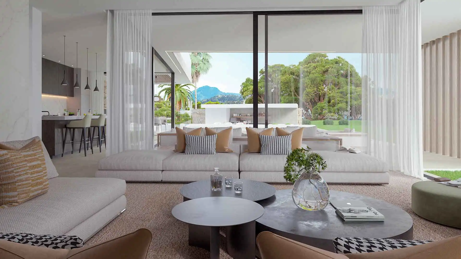 Sala d'estar de Residencial en venda en Marbella