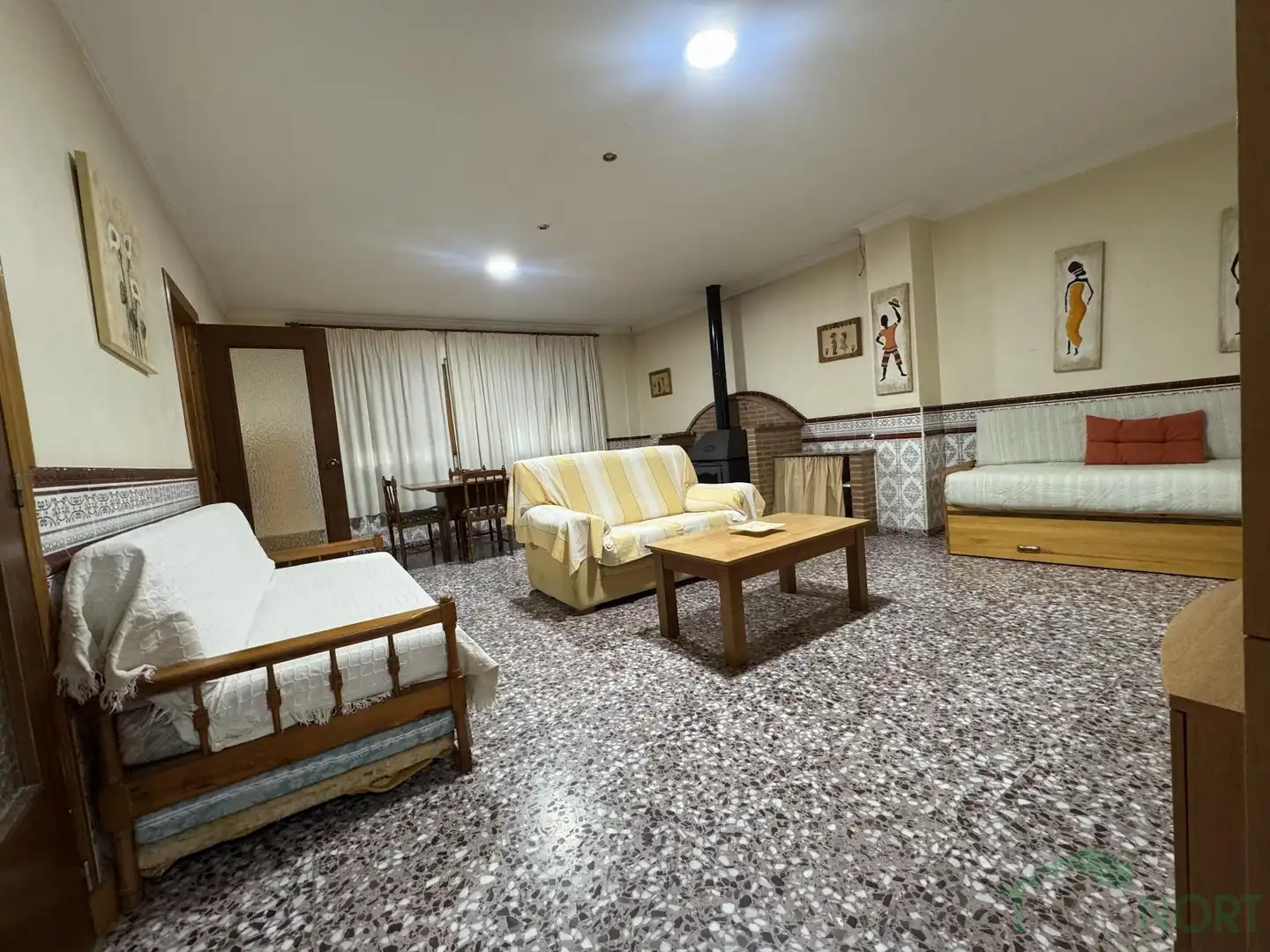 Sala d'estar de Casa o xalet en venda en Alhama de Murcia amb Aire condicionat, Calefacció i Terrassa