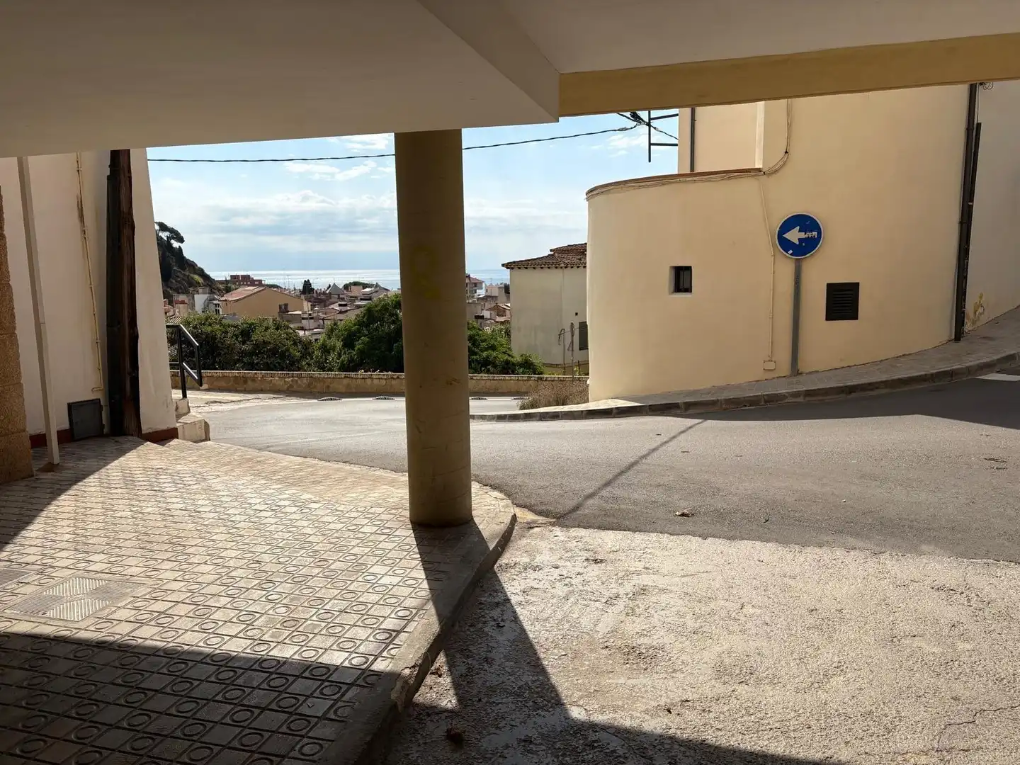 Vista exterior de Garaje en venta en Caldes d'Estrac
