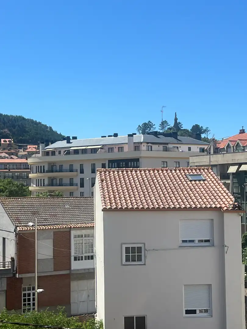 Vista exterior de Apartamento en venta en Baiona con Calefacción, Terraza y Trastero