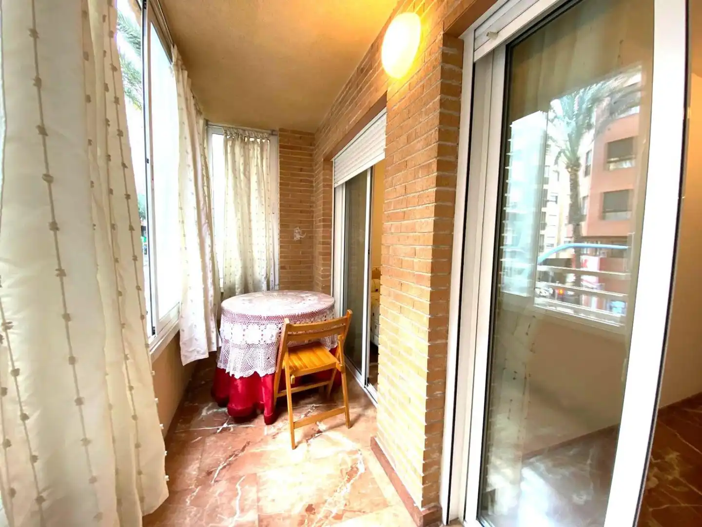 Terraza de Apartamento en venta en Alicante / Alacant con Aire acondicionado y Calefacción