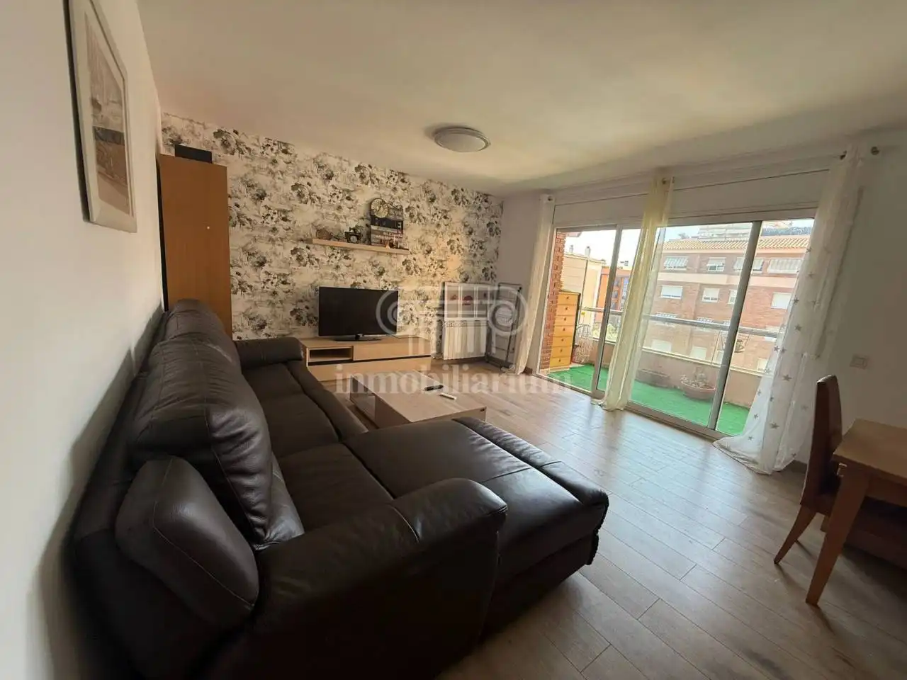 Wohnzimmer von Wohnung zum Verkauf in Lloret de Mar mit Heizung, Parkett und Terrasse