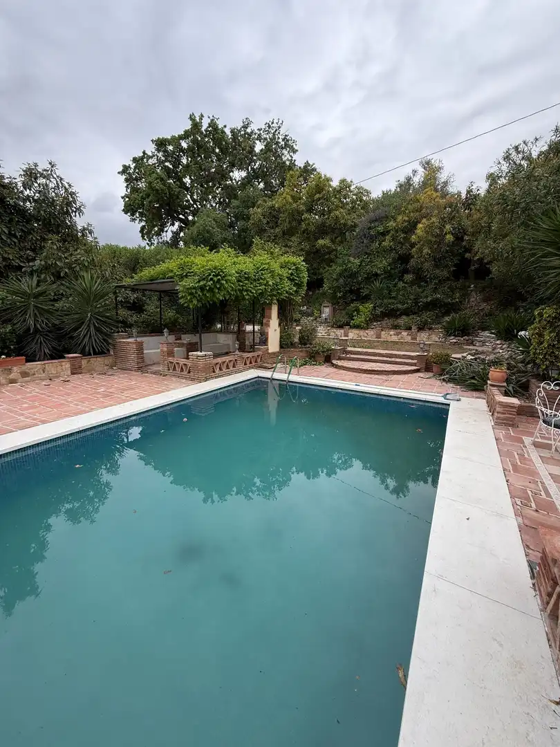 Piscina de Finca rústica en venda en Coín amb Aire condicionat, Calefacció i Jardí privat