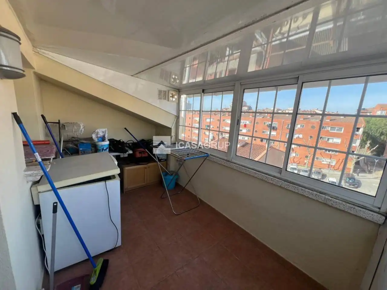 Balcony of Attic for sale in Rubí  with Air Conditioner, Heating and Private garden