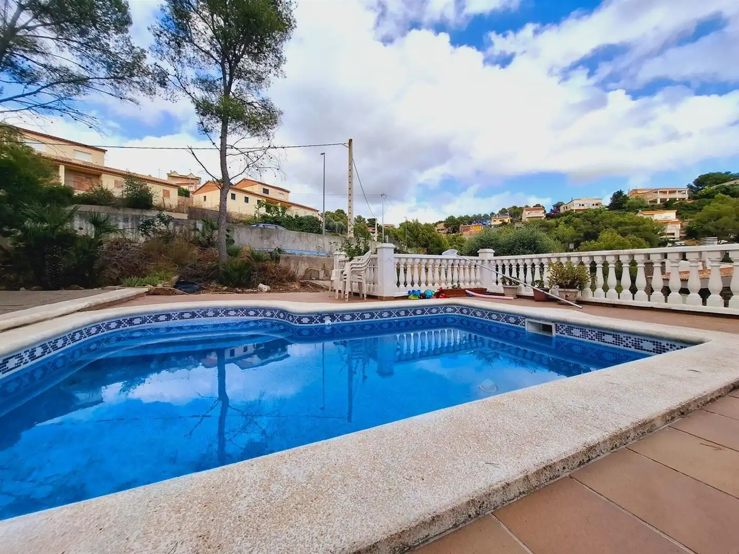 Piscina de Casa o xalet en venda en Calafell amb Jardí privat, Terrassa i Traster