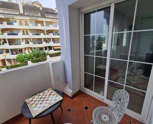 Terrassa de Apartament de lloguer en Marbella amb Aire condicionat, Terrassa i Piscina