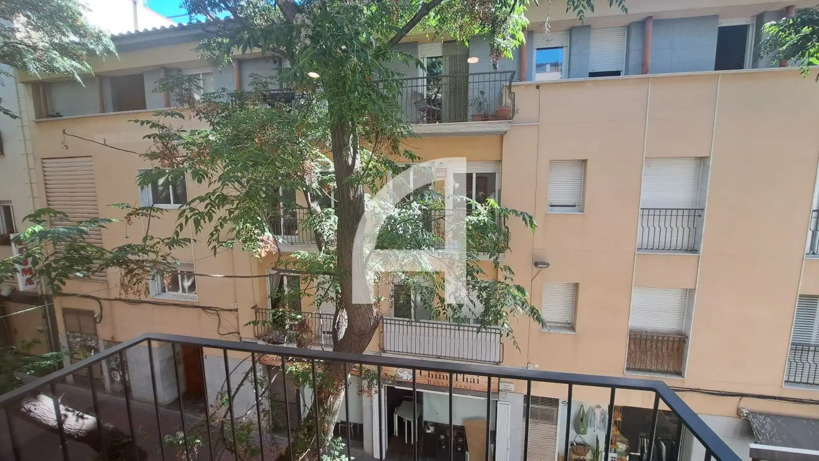 Terrasse von Wohnung zur Miete in Terrassa mit Heizung