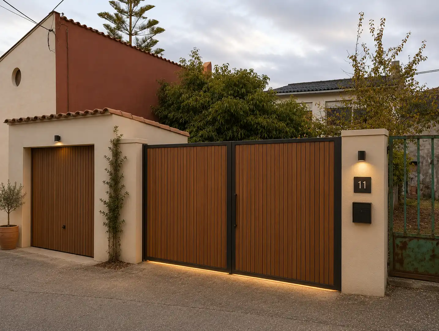 Vista exterior de Casa adosada en venta en A Coruña Capital  con Jardín privado, Trastero y Amueblado