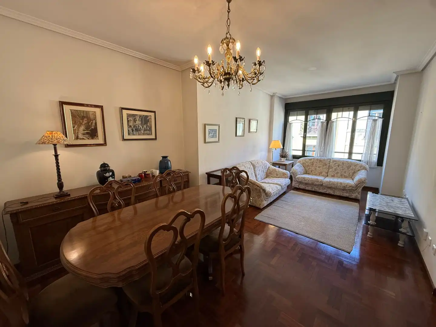 Esszimmer von Wohnung zum Verkauf in Oviedo  mit Heizung, Abstellraum und Möbliert