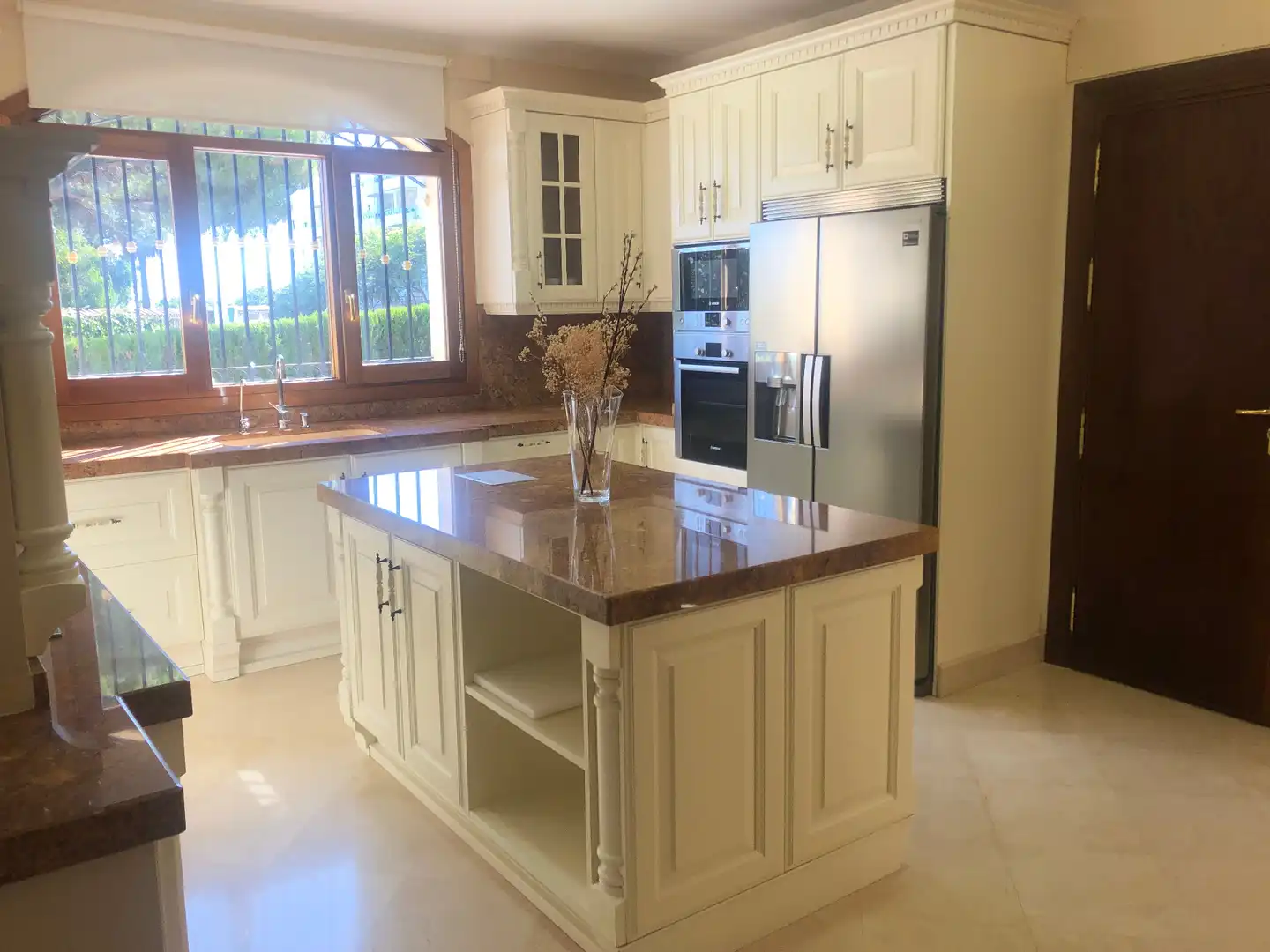 Küche von Haus oder Chalet zur Miete in Marbella mit Klimaanlage, Heizung und Privatgarten