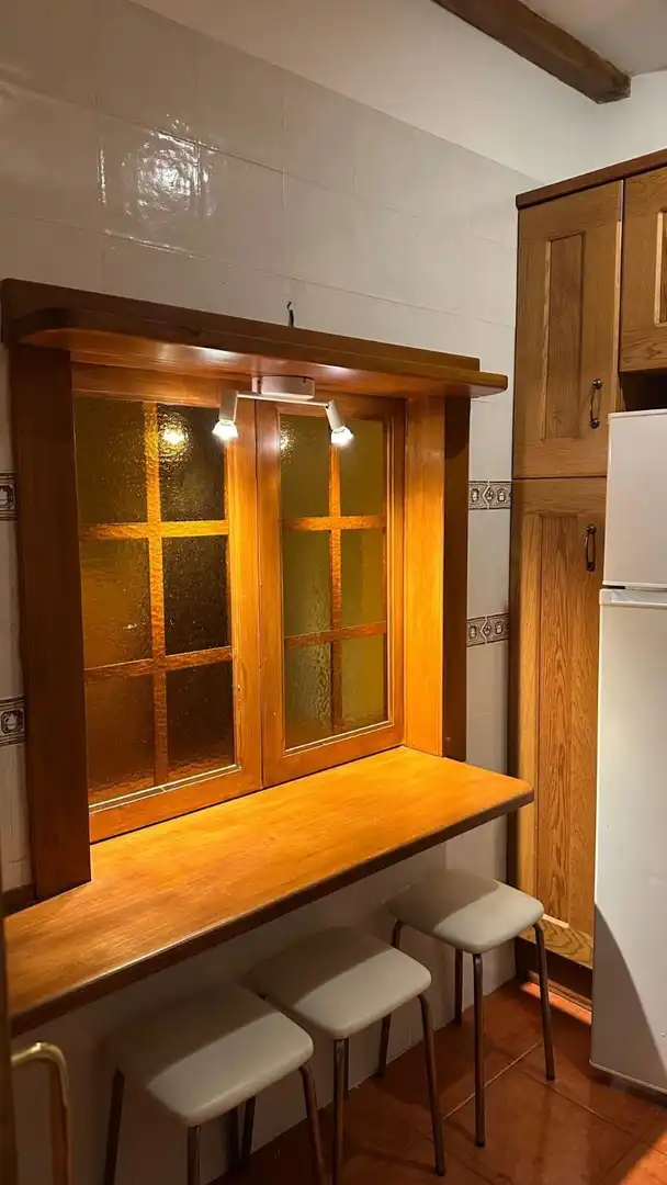 Cocina de Piso de alquiler en Miraflores de la Sierra con Calefacción y Amueblado