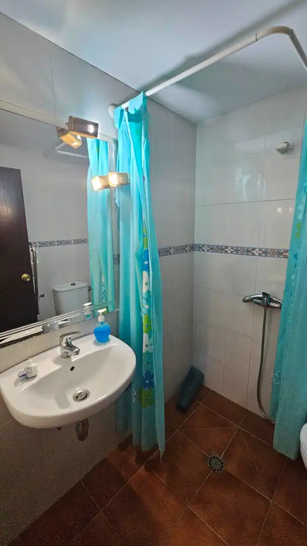 Baño de Casa o chalet en venta en Higuera de la Sierra con Aire acondicionado, Jardín privado y Terraza