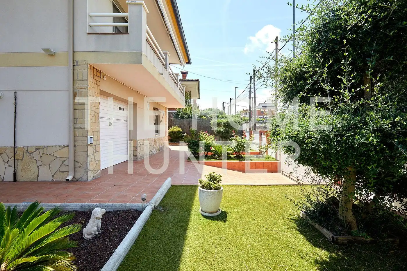 Exterior view of Houses for sale in Barcelona  with Air Conditioner, Heating and Private garden