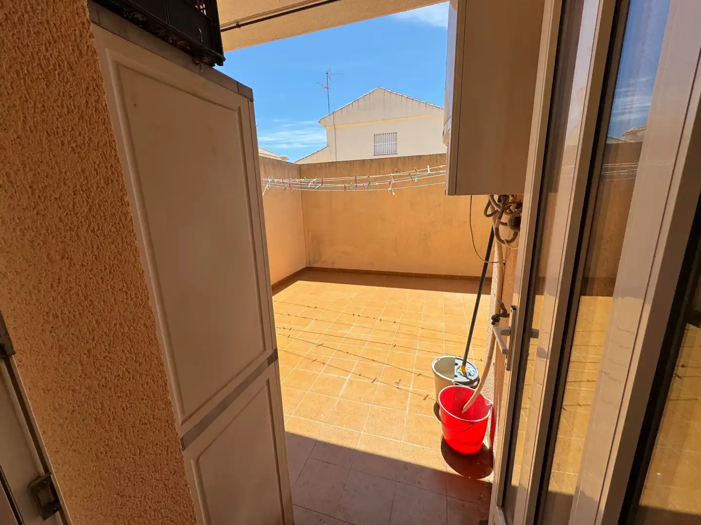 Terrassa de Casa o xalet en venda en San Javier amb Aire condicionat, Jardí privat i Terrassa